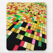 Feine Niedliche Coole Girly Retro Blumenmode Mousepad (Vorne)