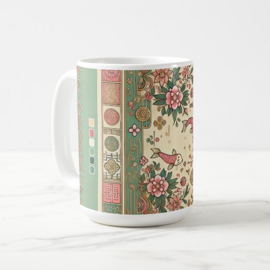 feine orientalische Tasse (Vorderseite Links)