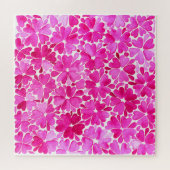 Feine rosa Blume Puzzle (Horizontal)