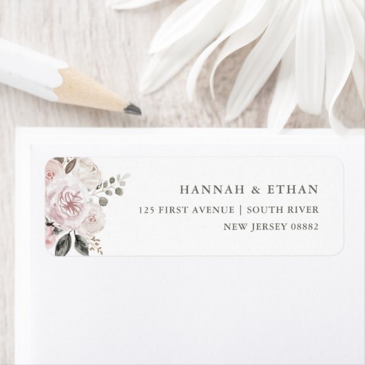 Feine Rosa Blüte | Hübsche Wasserfarbe (Insitu)