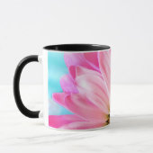 Feine rosa Blüten Tasse (Links)