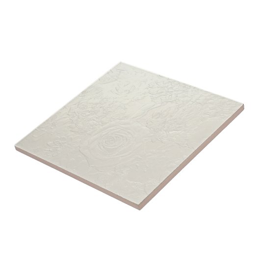 Feine Rose Fliese (Seite)