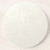 Feine Rose Getränkeuntersetzer (Vorne)