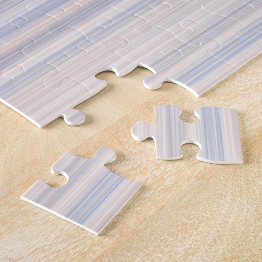 Feine Striche in Blau- und Rottönen. Puzzle (Seite)