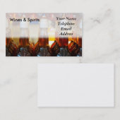 Feine Weine und Geist-Speicher Visitenkarte (Vorne/Hinten)