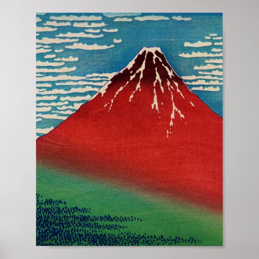Feine Wind Clear Morgengrauen Vintage japanische K Poster (Vorne)