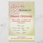 Feine Wirbel Flyer (Vorne)