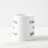 Feiner als Frosch-Haar Kaffeetasse (Mittel)
