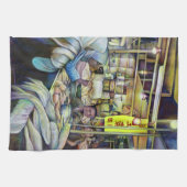 Feiner frischer Fisch am Freitag, Singapur Handtuch (Horizontal)