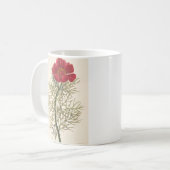 Feiner Leaved Paeony Kaffeetasse (Vorderseite Links)