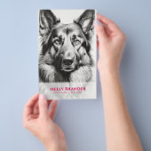 Feiner Schäferhandzettel  Flyer (Handgriff)
