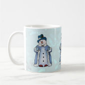 Feiner Schneemann Kaffeetasse (Links)