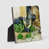 feiner Wein, nach Perfektion gealtert, Fotoplatte (Vorderseite)