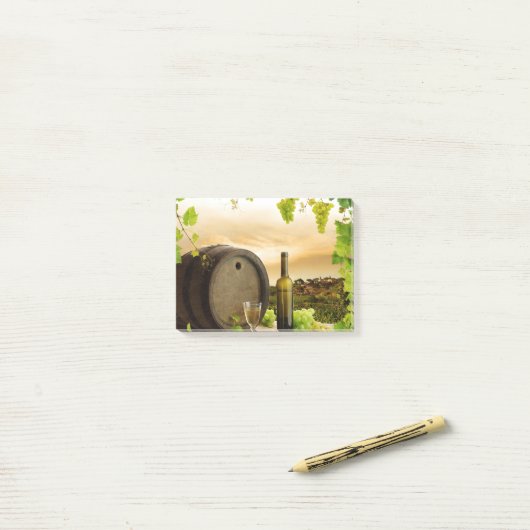 Feiner Wein Post-it Klebezettel (Auf Schreibtisch)