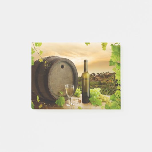 Feiner Wein Post-it Klebezettel (Vorderseite)