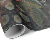 Feines BlumenDecoupage Plakat Geschenkpapier (Rolleneckpunkt)