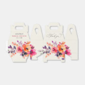 Feines helles, rosa Orangefarbenes Brautparty Geschenkschachtel (Ungefaltet)