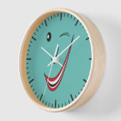 Feines Lächeln B0. Uhr (Winkel)