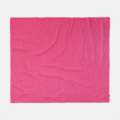 Feines Luxus rosa Tuch Textur. Fleecedecke (Vorderseite (Horizontal))