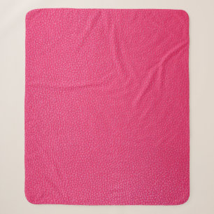 Feines Luxus rosa Tuch Textur. Sherpadecke