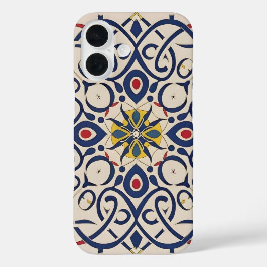 feines Mosaik, Mandala Pattern Case-Mate iPhone Hülle (Rückseite)