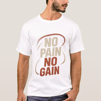 Feines Motivierend T-Shirt für Fitness und Gymnast