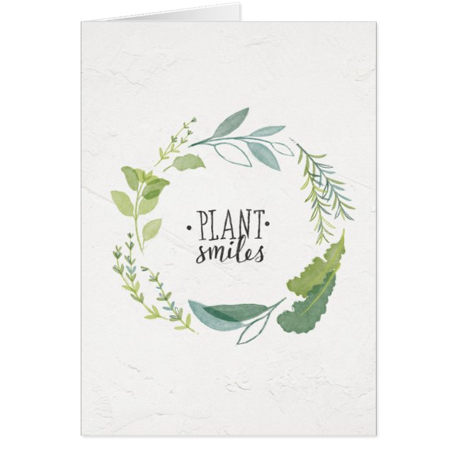 Feines Pflanzen-Lächeln der Kraut-II | (Vorne)