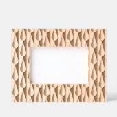 Feines Retrowasser wird grün und grau abgesetzt Geätzte Rahmen (Vorderseite)