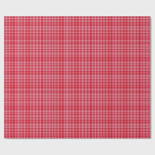 Feines Rubinkaro Geschenkpapier (Flach)