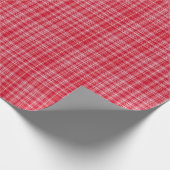 Feines Rubinkaro Geschenkpapier (Ecke)