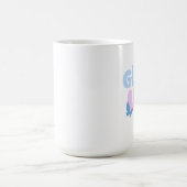 Feines Schmetterlingsästhetisches Design aufleucht Kaffeetasse (Mittel)