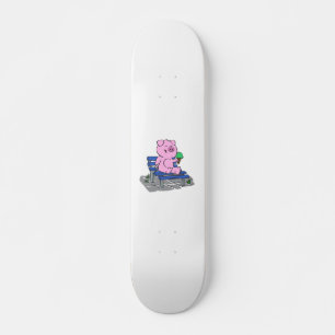 Feines Schweineeis Farbe wählen Skateboard
