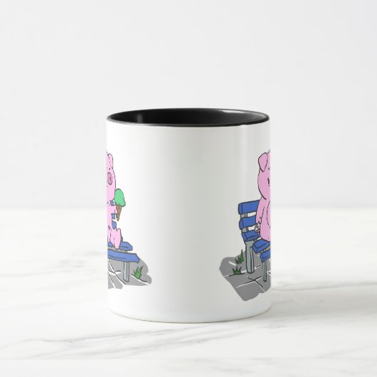 Feines Schweineeis | Farbe wählen Tasse (Zentrum)