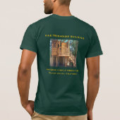 Feines Treehouse-Gebäude, Rotholz-TempelTreehouse T-Shirt (Rückseite)