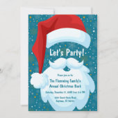 Feines Weihnachtsfest - individuelles Weihnachtsfe Einladung (Vorderseite)