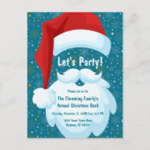 Feines Weihnachtsfest - individuelles Weihnachtsfe Postkarte (Vorderseite)