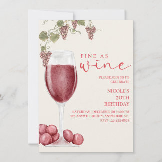Feines Wein Elegante Wine tasting in der Fattoria Einladung