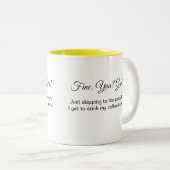 Feines You Great coffee Tasse (VorderseiteRechts)