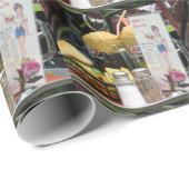 Feinfärbung Geschenkpapier (Rolleneckpunkt)