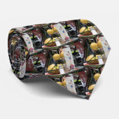 Feinfärbung Krawatte (Gerollt)