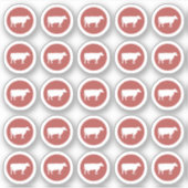 Feinkost Aufkleber (Vorderseite)