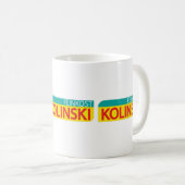 Feinkost kolinski Mug Kaffeetasse (VorderseiteRechts)