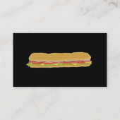 Feinkostgeschäft-VorVisitenkarte Visitenkarte (Rückseite)