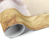 FEINKUNSTSAMMLUNG / Tierisches Zeichnungspapier Geschenkpapier (Rolleneckpunkt)