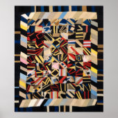 Feinölgeometrie Poster (Vorne)