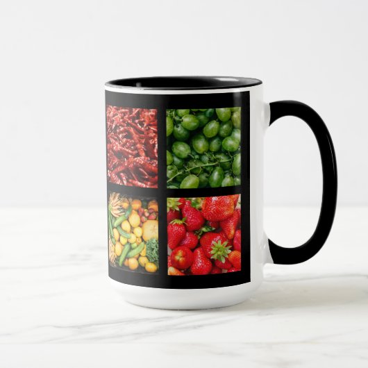 Feinschmecker benutzerdefinierte Monogramm-Tasse 3 Tasse (Rechts)