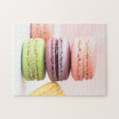 Feinschmecker Desserts French Macarons Fotografy F Puzzle (Horizontal)