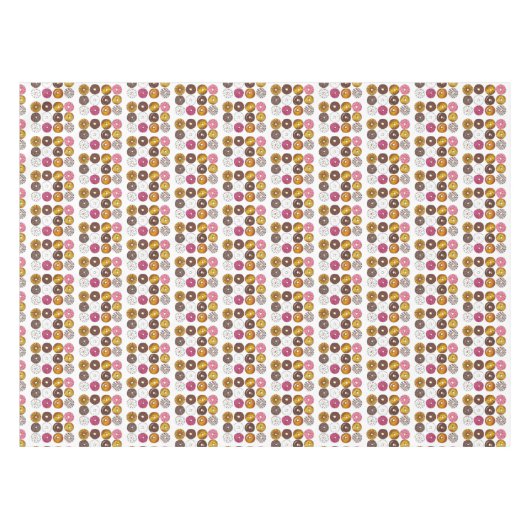 Feinschmecker Doughnut Shop Frühstück Essen Donut  Tischdecke (Vorderseite (Horizontal))