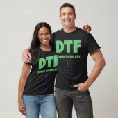 Feinschmecker DTF unten AirFry zur lustigen T-Shirt (Unisex)