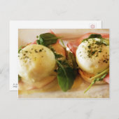 Feinschmecker - Eier Postkarte (Vorne/Hinten)